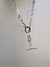 Load image into Gallery viewer, Shibuichi & Sterling Silver Chain Necklace, Organic Links