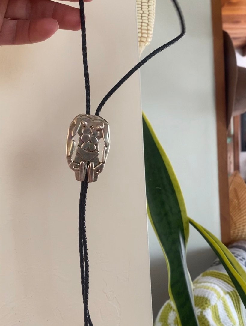 Sterling Silver body bolo tie