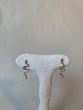 Load image into Gallery viewer, Sterling Silver Squiggle Stud Earring
