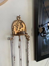 Load image into Gallery viewer, Bronze Wall hanging for Hanging Chains  and Tiny Shelf with imagery
