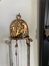 Load image into Gallery viewer, Bronze Wall hanging for Hanging Chains  and Tiny Shelf with imagery
