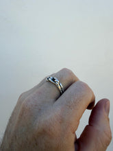 Load image into Gallery viewer, Woven Rope Ring, A Sterling Silver or Bronze Ring Made To Order
