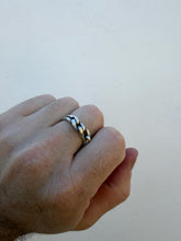 Load image into Gallery viewer, Woven Rope Ring, A Sterling Silver or Bronze Ring Made To Order
