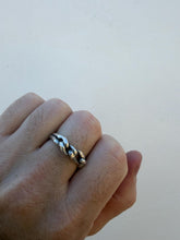 Load image into Gallery viewer, Woven Rope Ring, A Sterling Silver or Bronze Ring Made To Order
