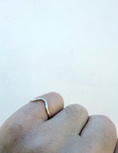 Load image into Gallery viewer, Sterling Silver or 12k gold fill Squiggle Ring Made To Order
