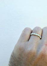 Load image into Gallery viewer, Pebble Ring, A Sterling Sillver or Bronze Ring Made To Order
