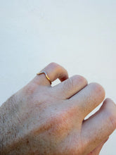 Load image into Gallery viewer, Sterling Silver or 12k gold fill Squiggle Ring Made To Order
